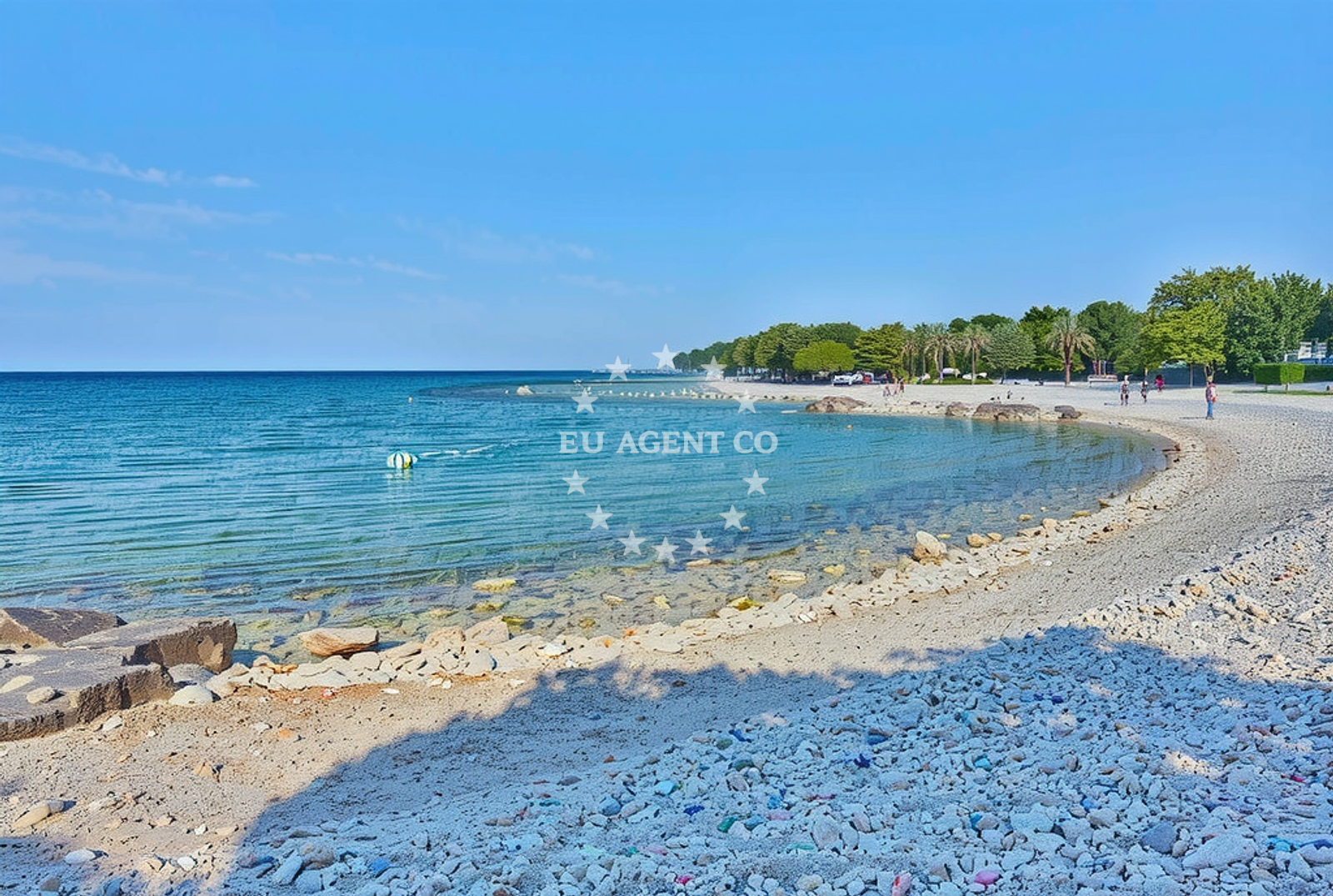 Additional view of Mon Perin beach in San Pol 1, Bale