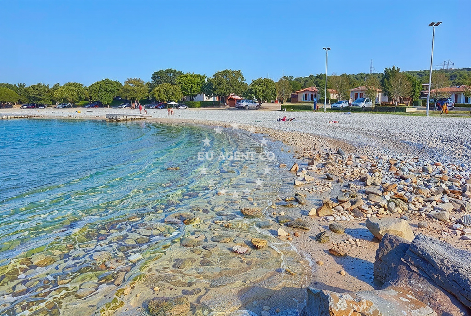 Additional view of Mon Perin beach in San Pol 1, Bale
