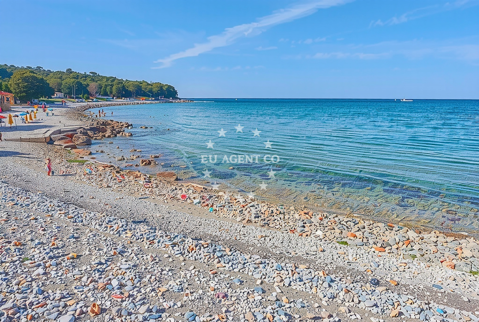 Additional view of Mon Perin beach in San Pol 1, Bale