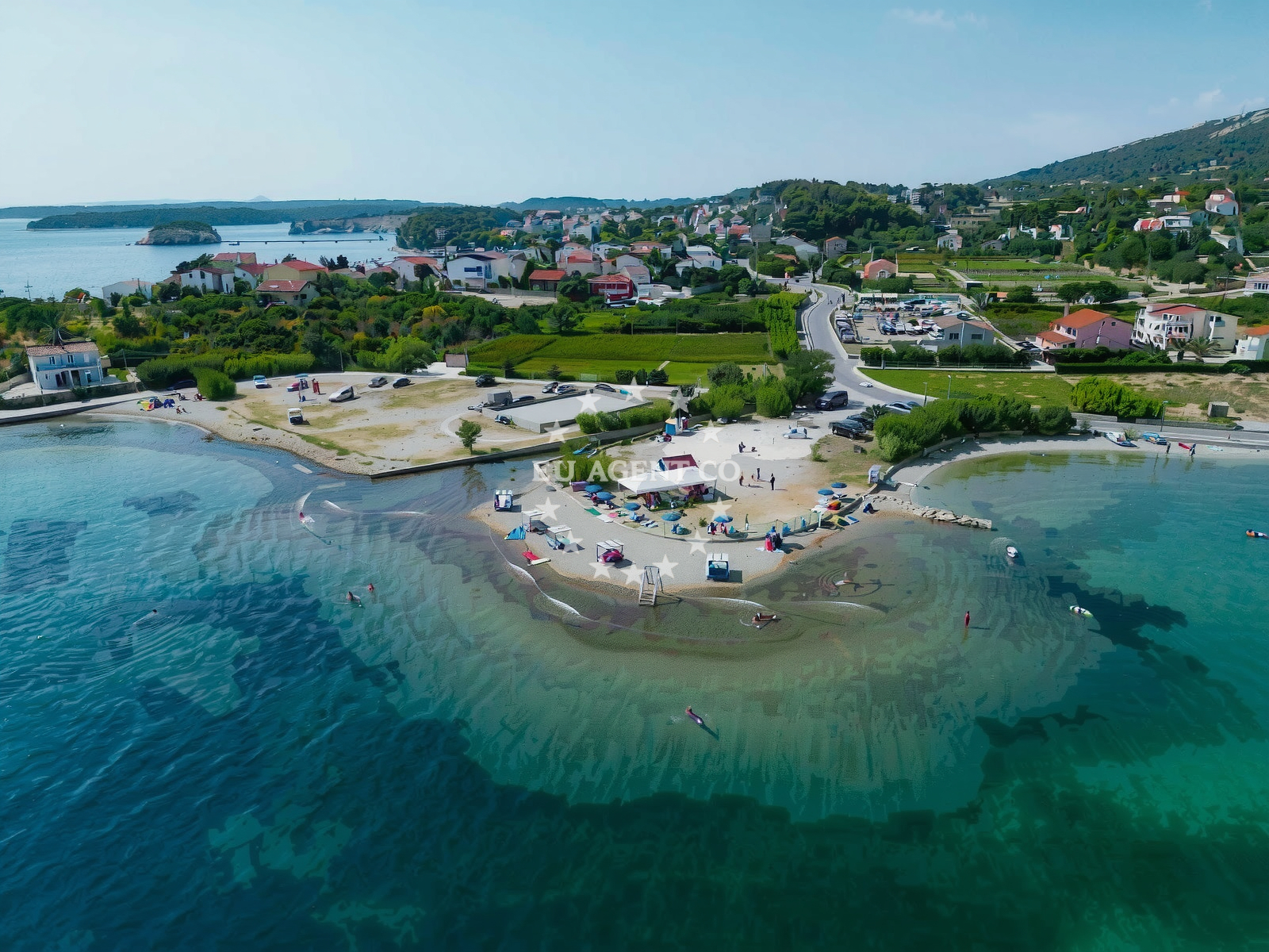 Additional view of Monty's Dog Beach in Banjol 745, Banjol
