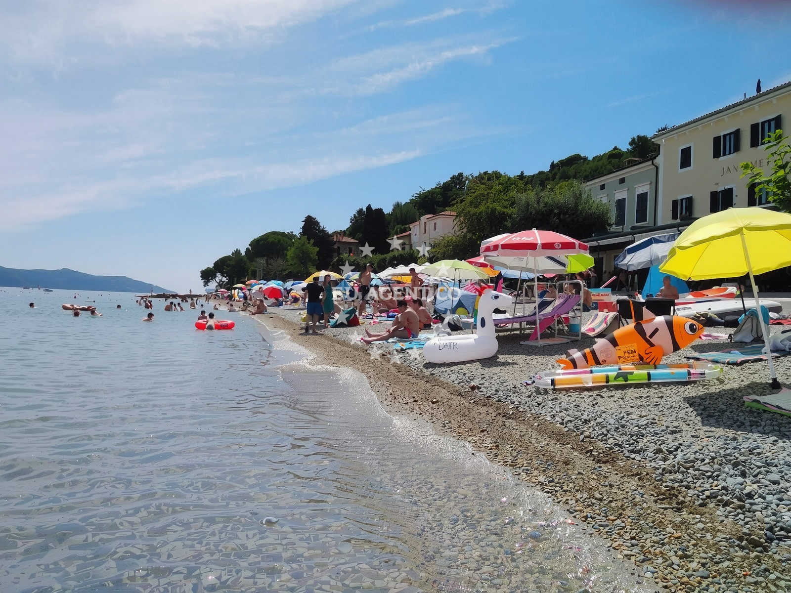 Additional view of Moscenicka beach in Stubište Sipar 1 1. kat, Mošćenička Draga