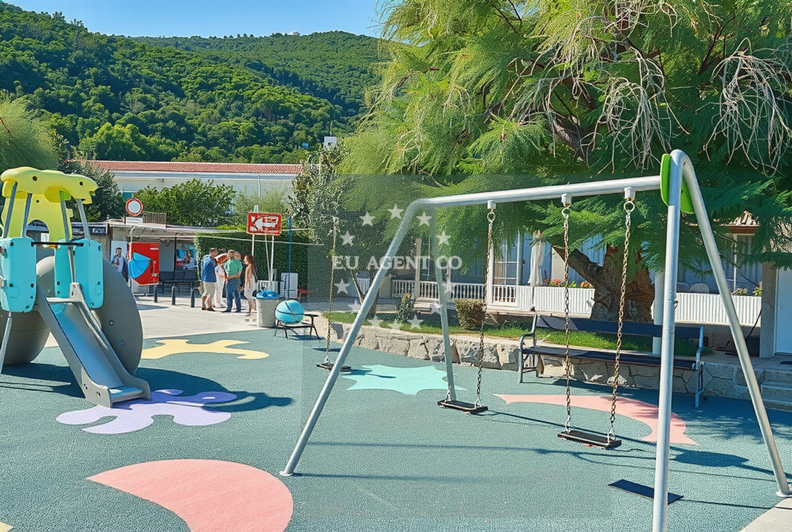 Additional view of Moscenicka beach in Stubište Sipar 1 1. kat, Mošćenička Draga
