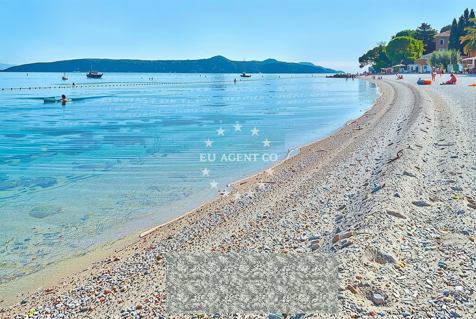 Additional view of Moscenicka beach in Stubište Sipar 1 1. kat, Mošćenička Draga