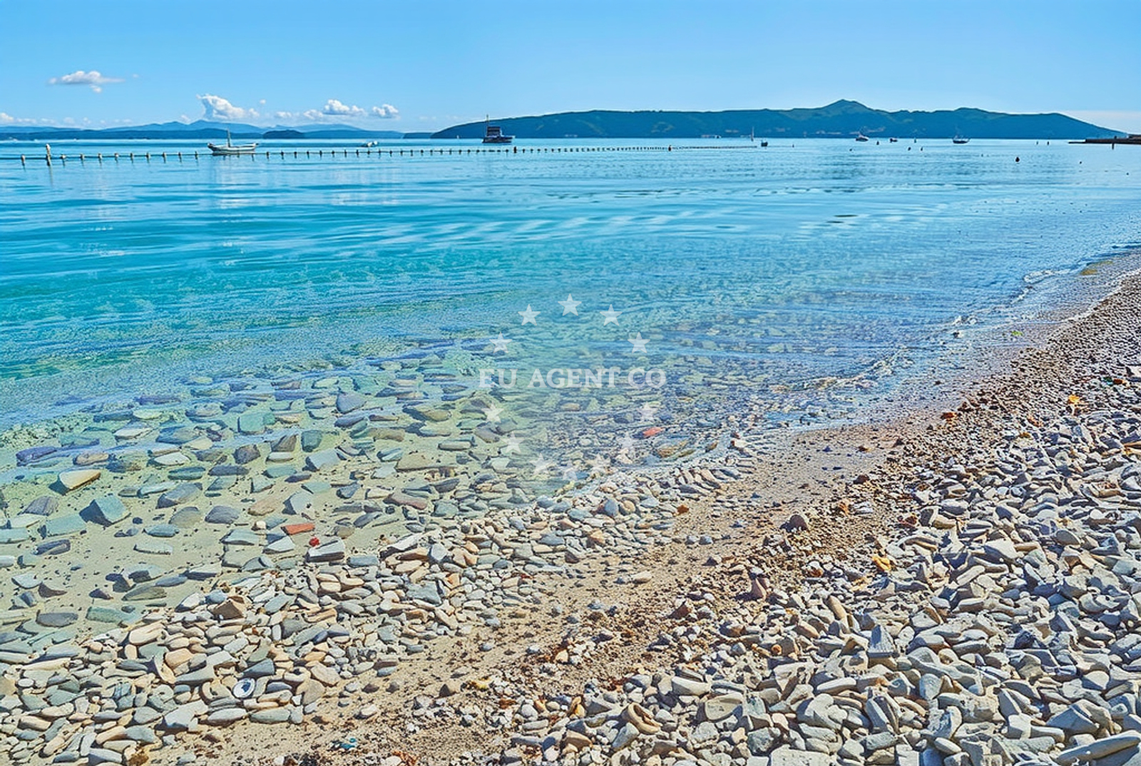 Additional view of Moscenicka beach in Stubište Sipar 1 1. kat, Mošćenička Draga