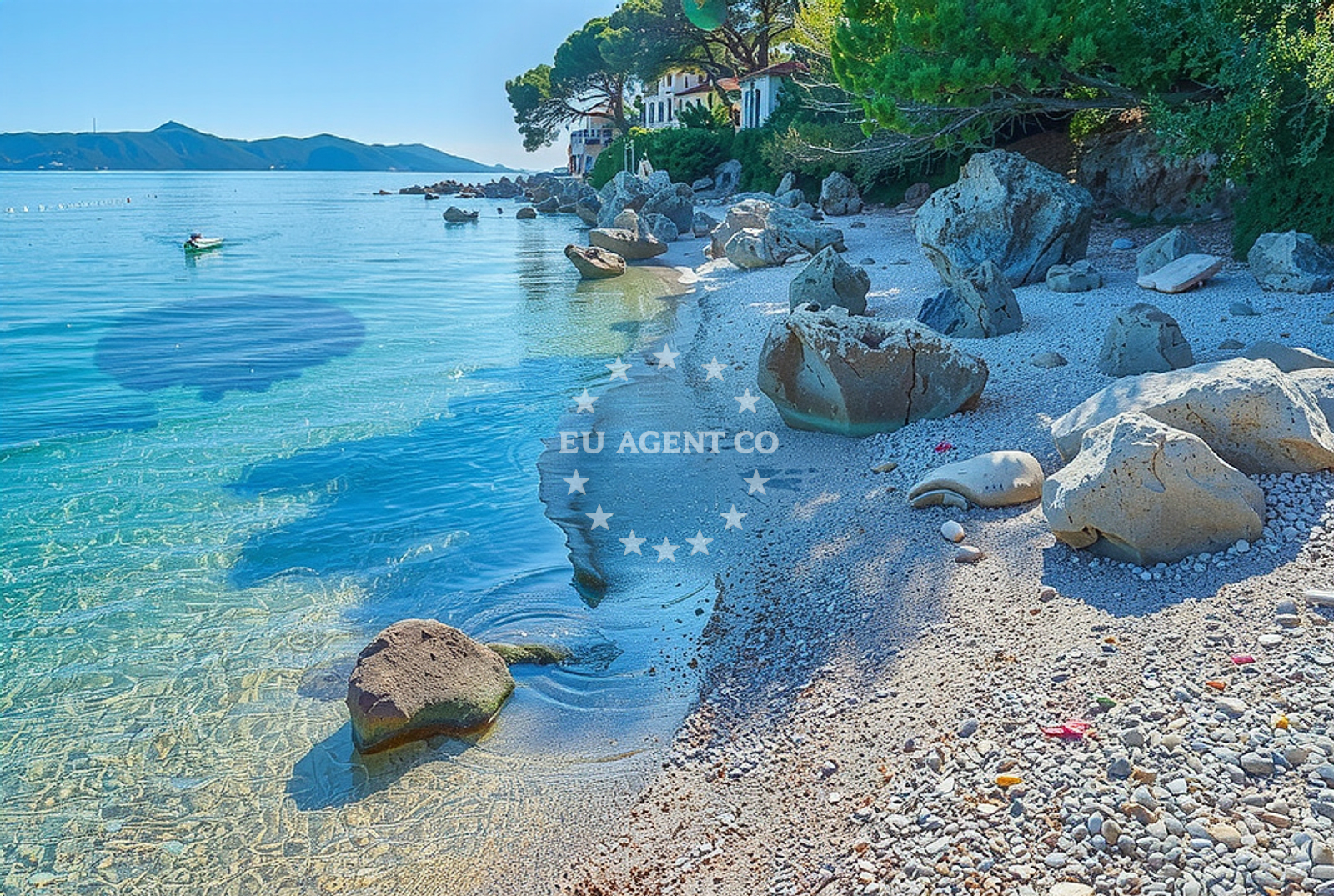 Additional view of Moscenicka beach in Stubište Sipar 1 1. kat, Mošćenička Draga
