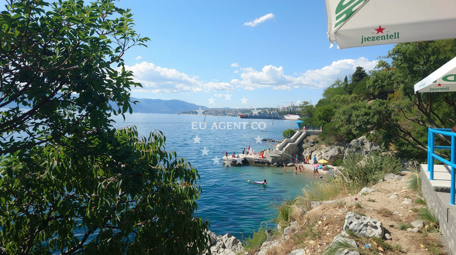 Additional view of Mosquito beach in Ulica Elvira Vrha 20, Rijeka