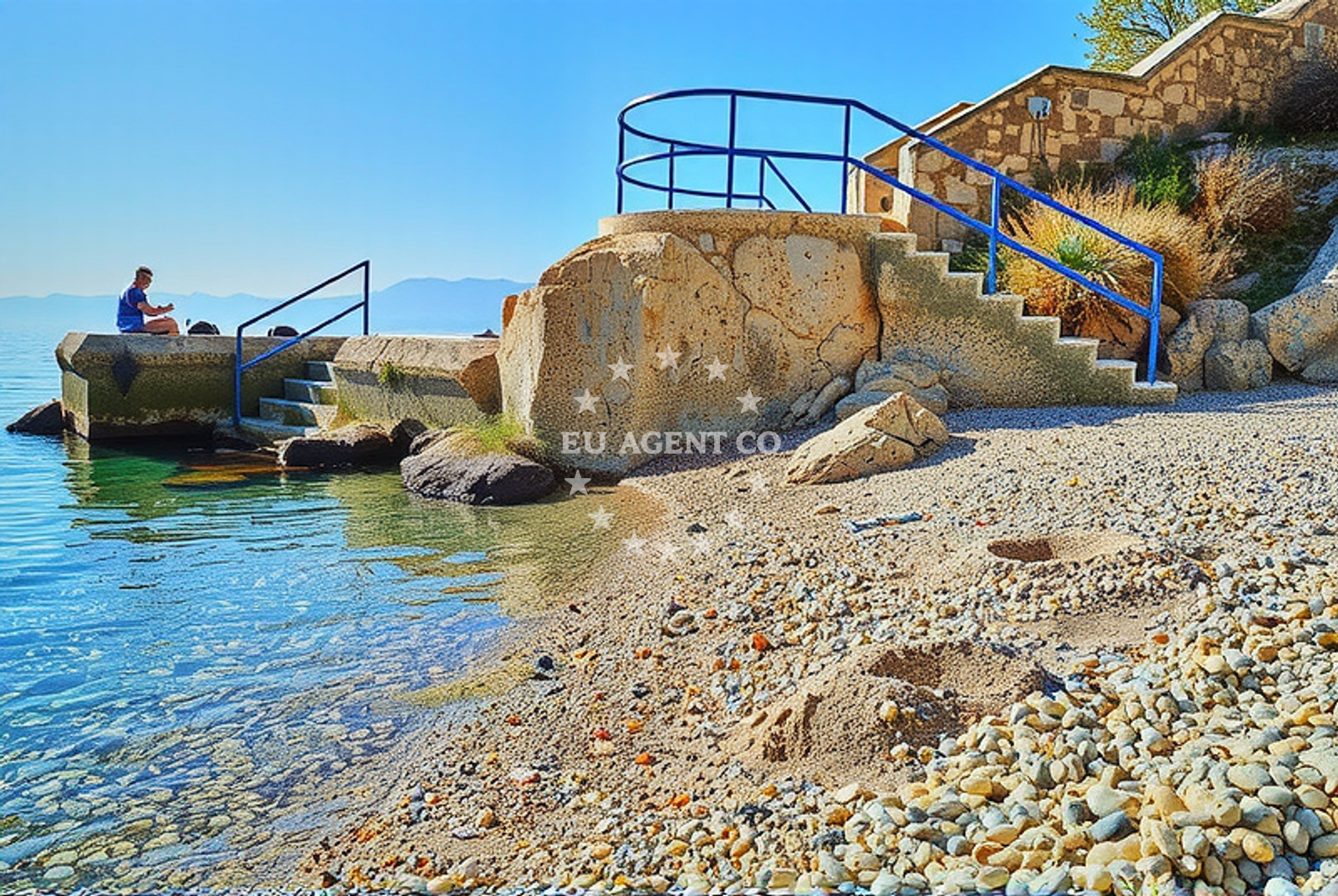 Additional view of Mosquito beach in Ulica Elvira Vrha 20, Rijeka