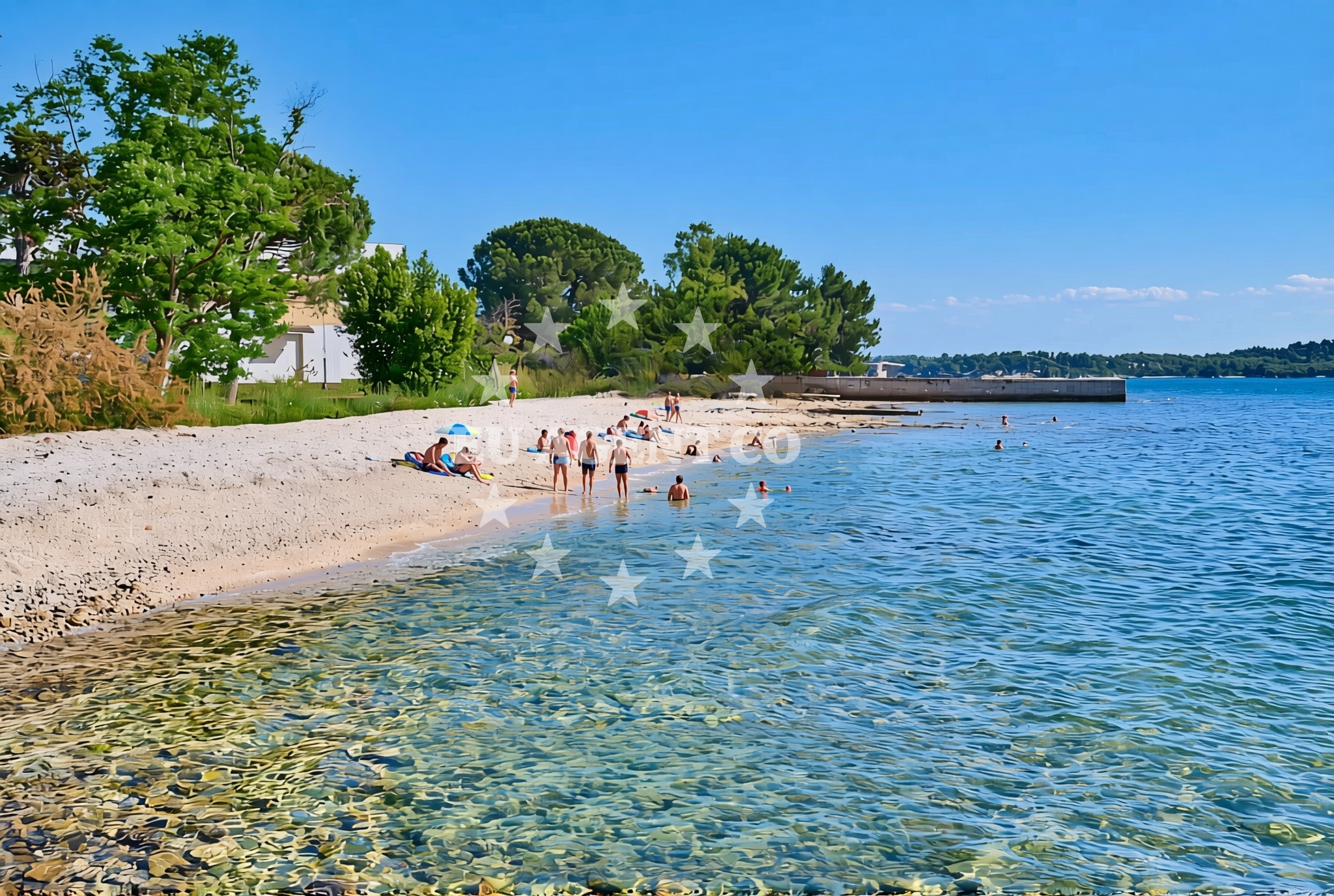 Additional view of Most, Valbandon Beach in Most