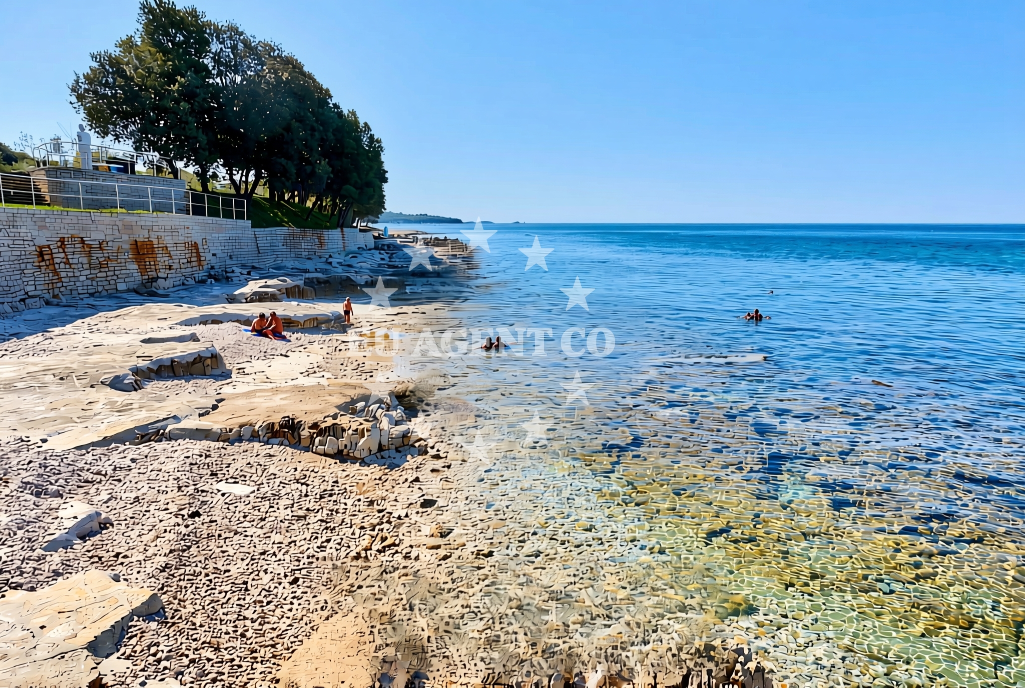Additional view of Most, Vrsar Beach in Most