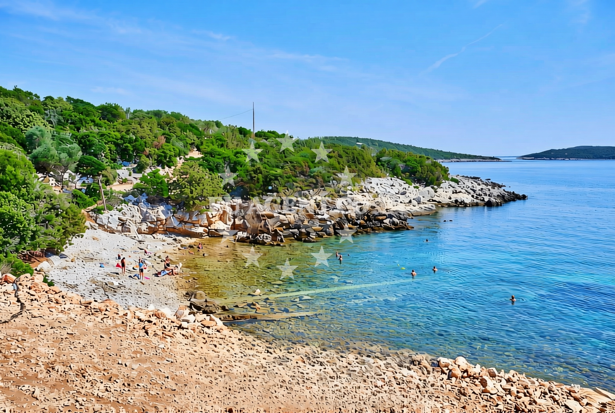 Additional view of Mrtvaška, Veli Lošinj (Lošinj) Beach in Mrtvaška