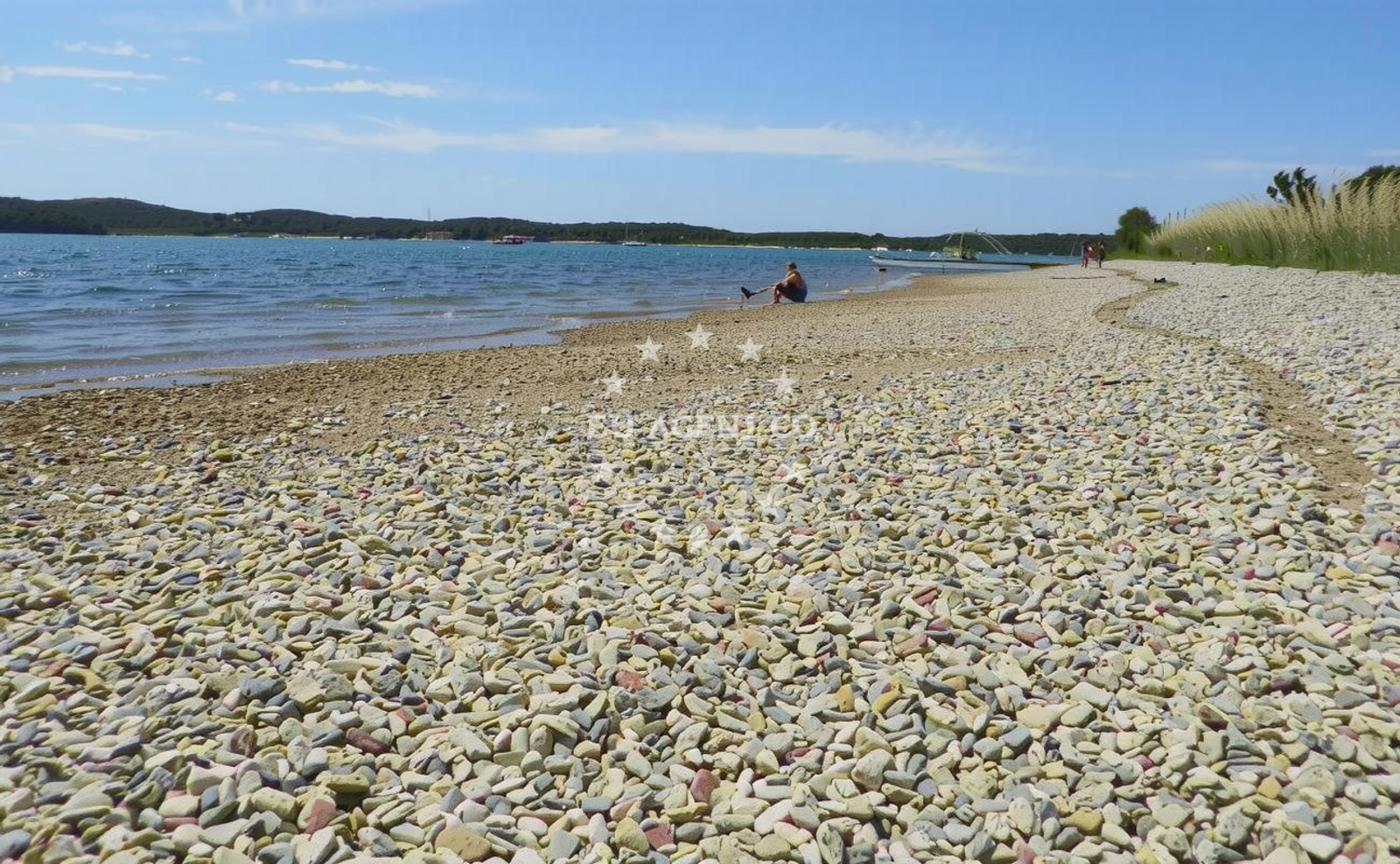 Additional view of Mukalba beach in , Medulin