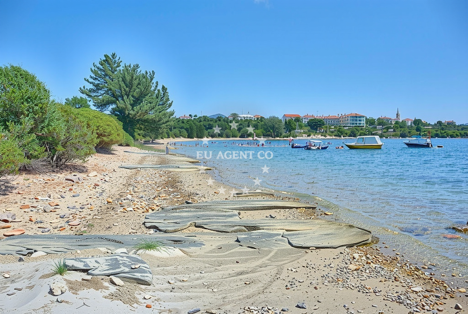 Additional view of Mukalba beach in , Medulin