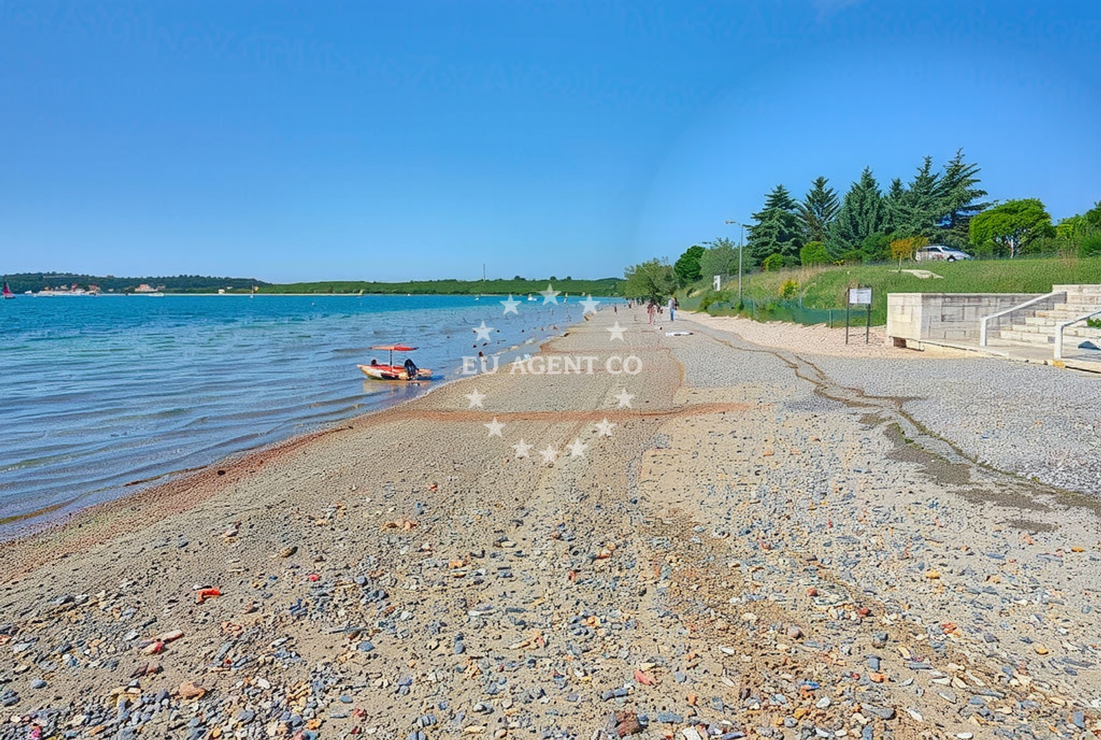 Additional view of Mukalba beach in , Medulin
