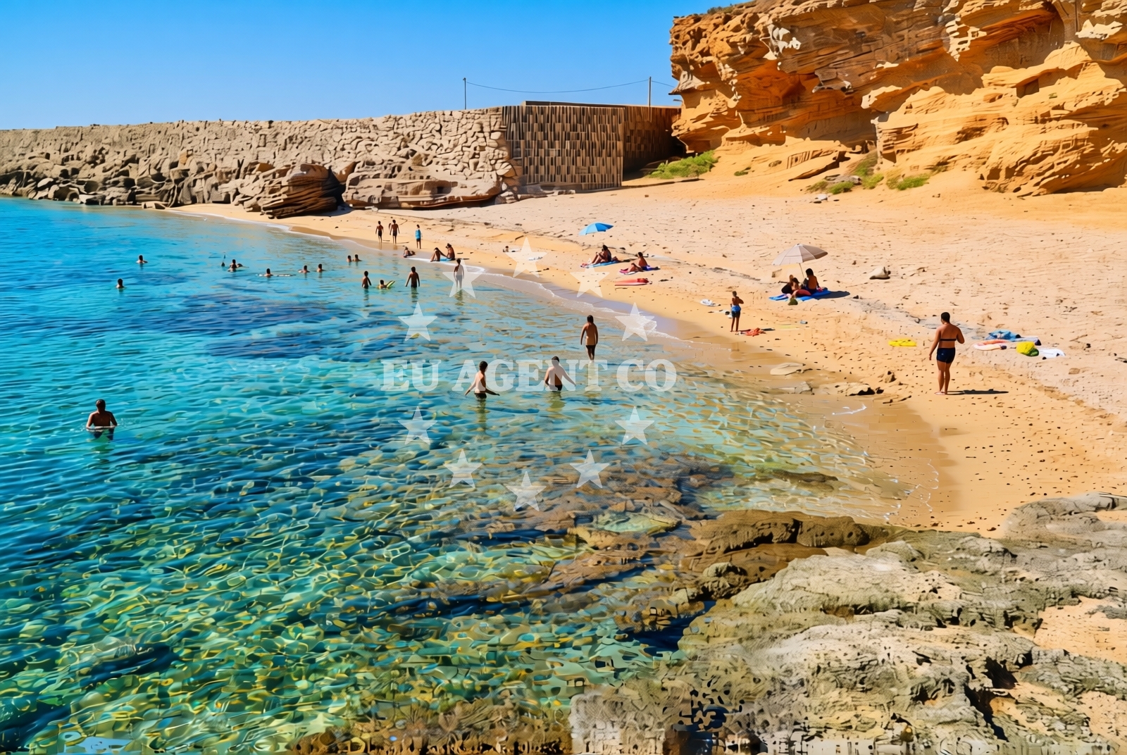 Additional view of Mul, Zubovići (Pag) Beach in Mul