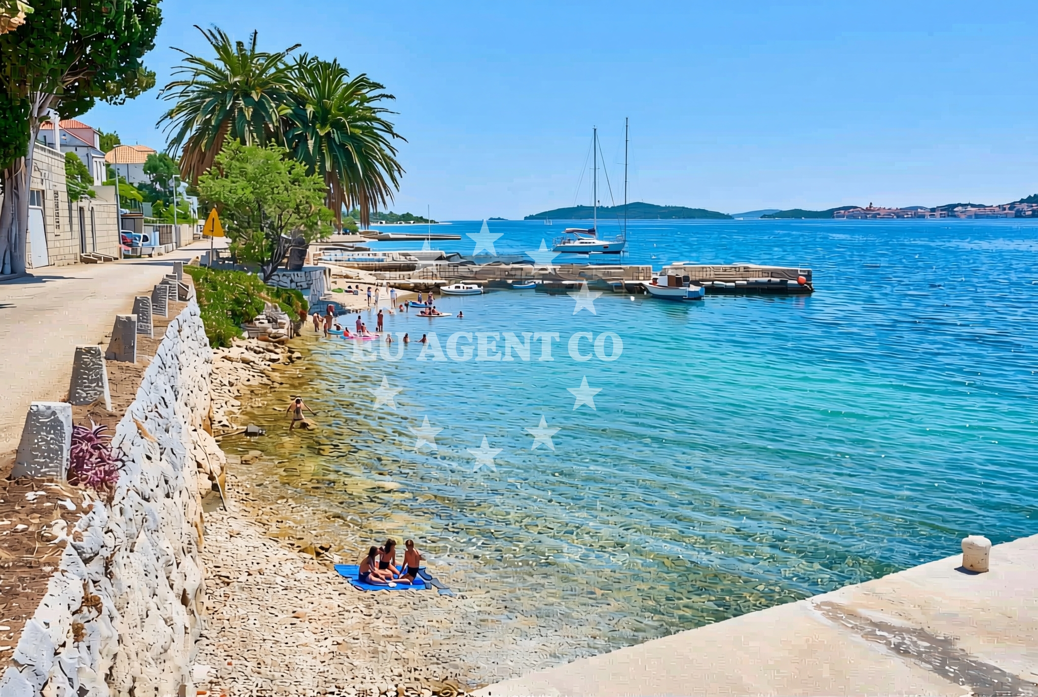 Additional view of Mulići, Kučište Beach in Mulići