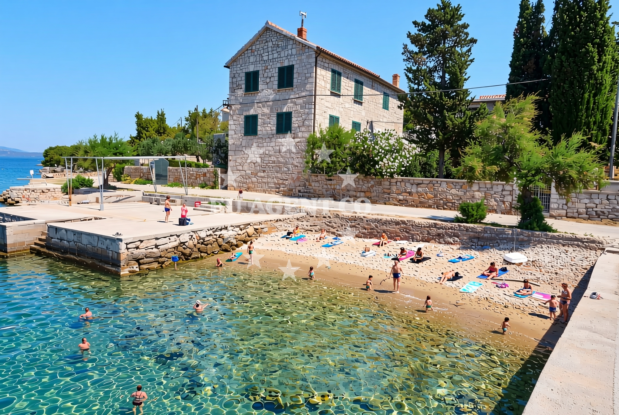 Additional view of Mulići, Prvić Šepurine (Prvić) Beach in Mulići