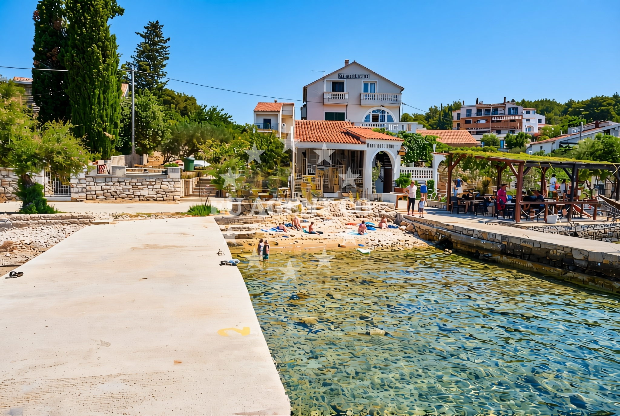 Additional view of Mulići, Prvić Šepurine (Prvić) Beach in Mulići