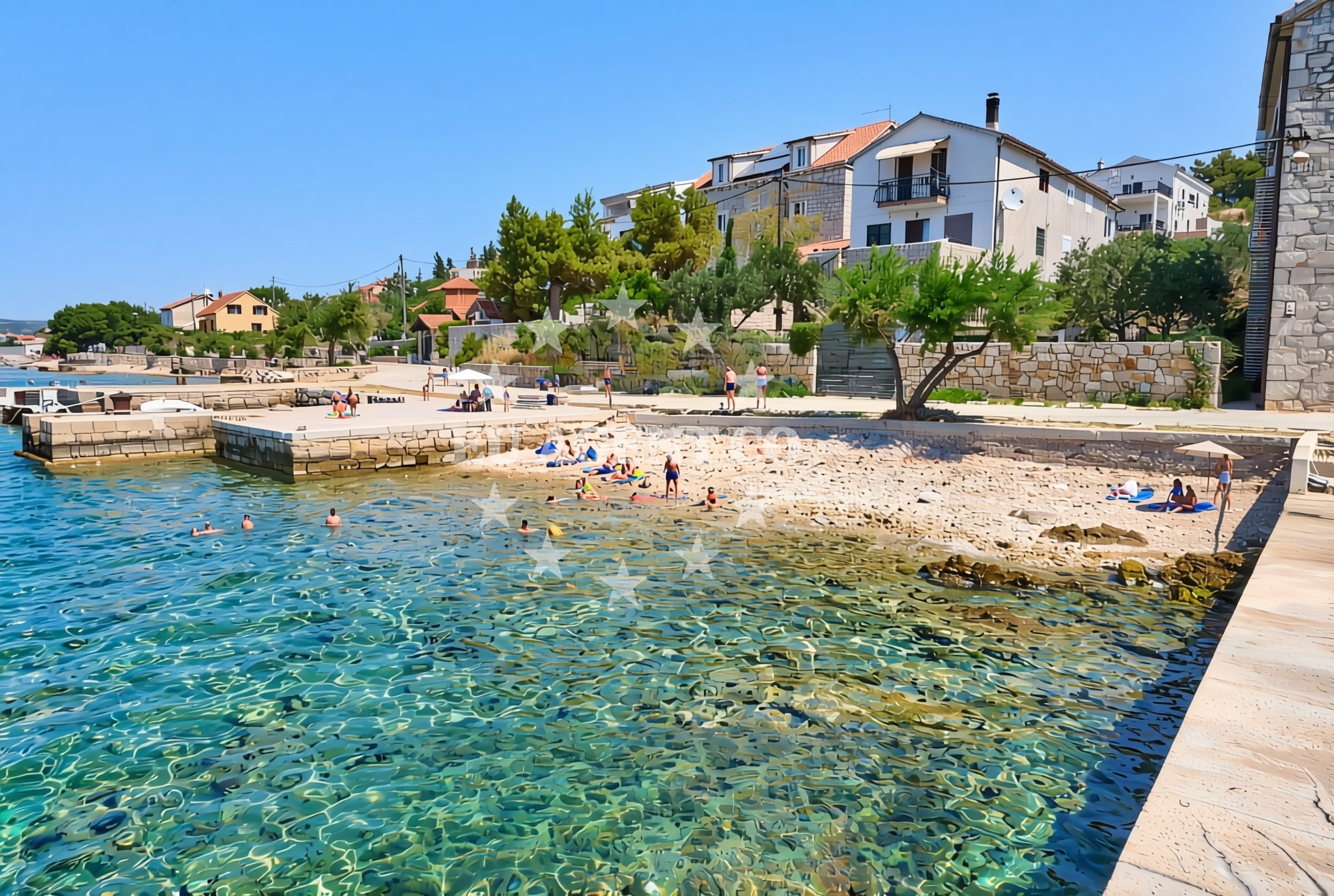 Additional view of Mulići, Prvić Šepurine (Prvić) Beach in Mulići