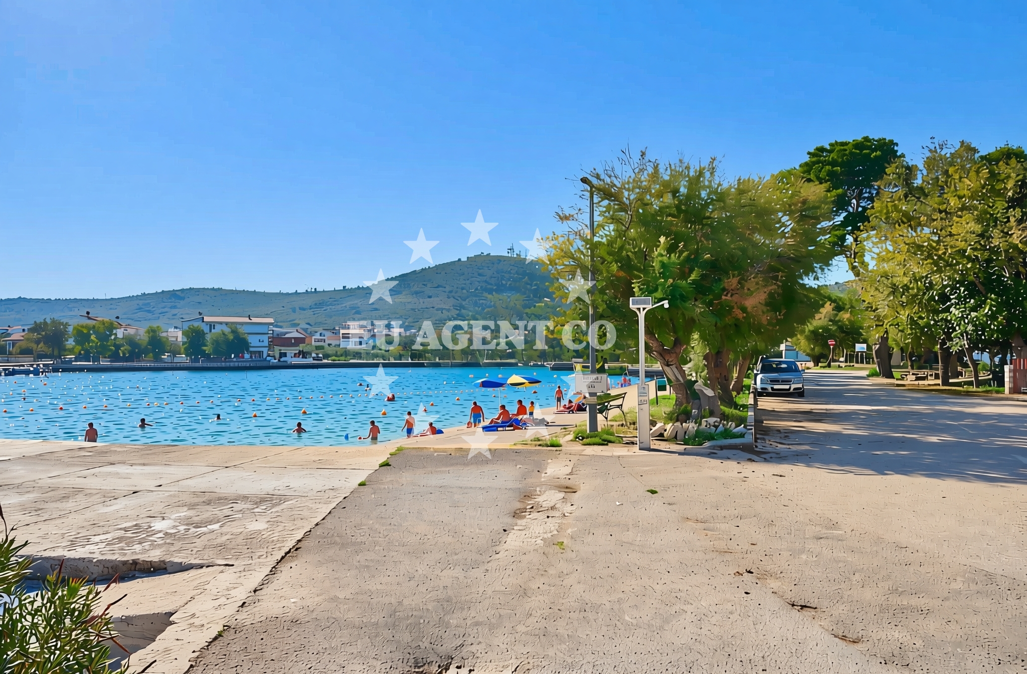 Additional view of Muline, Raslina Beach in Muline