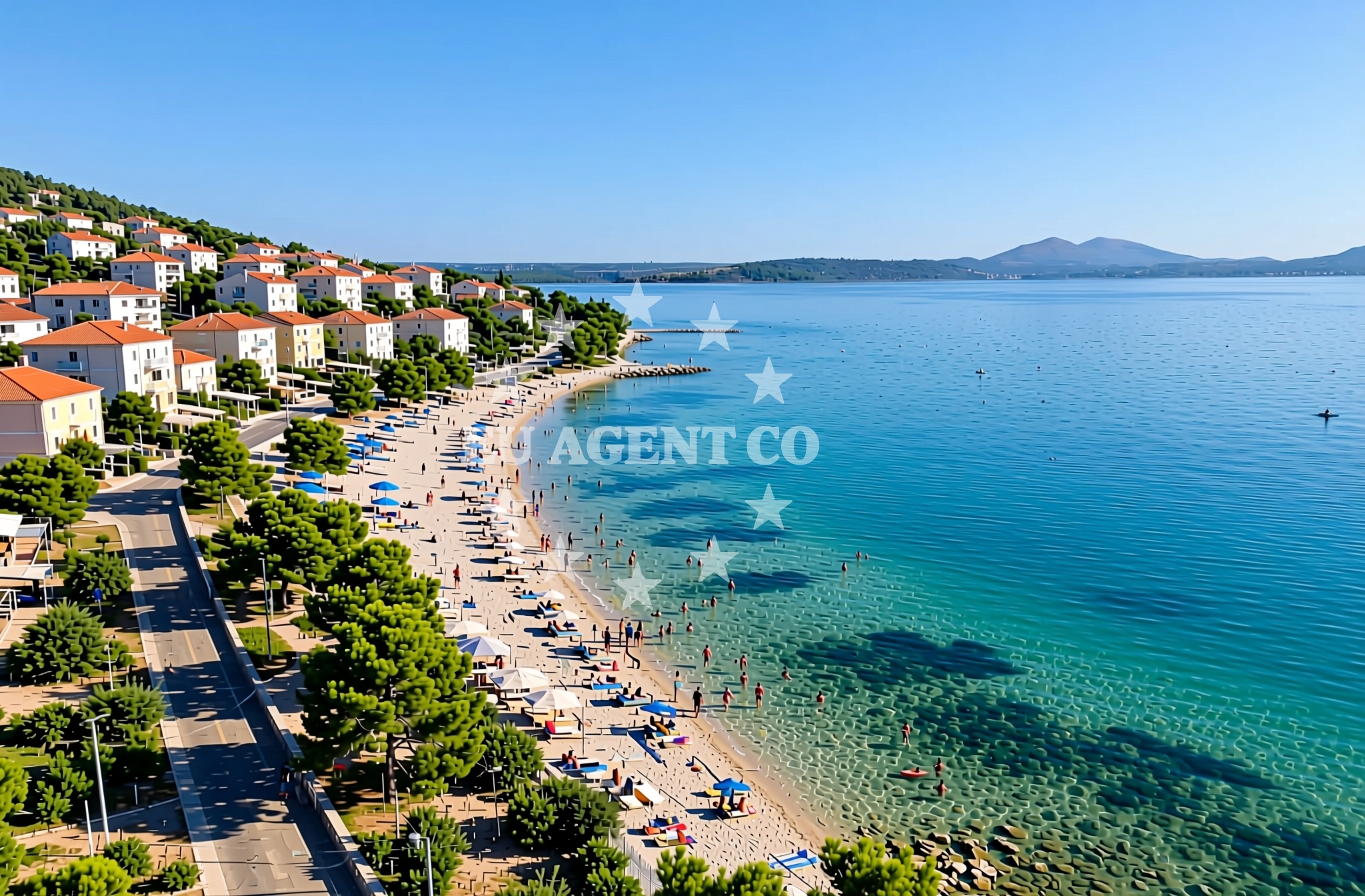 Additional view of Muline, Raslina Beach in Muline