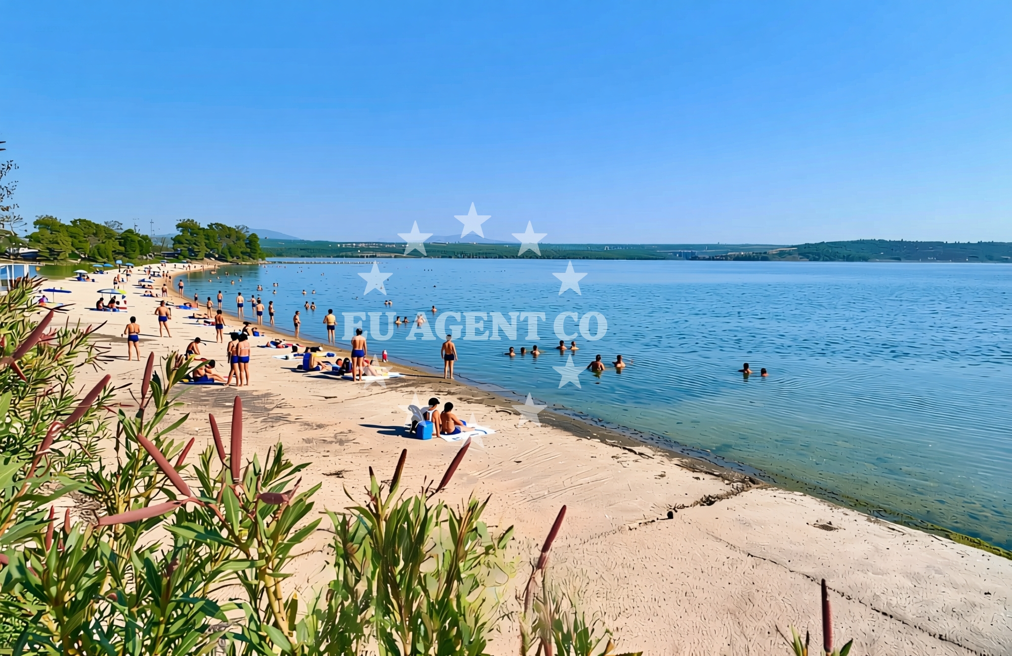 Additional view of Muline, Raslina Beach in Muline
