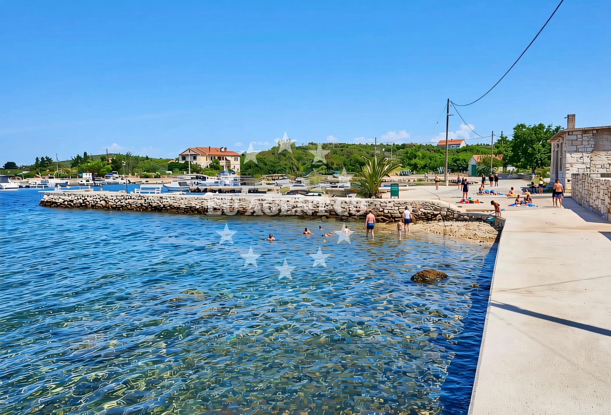 Additional view of Muline sjever, Ugljan (Ugljan) Beach in Muline sjever