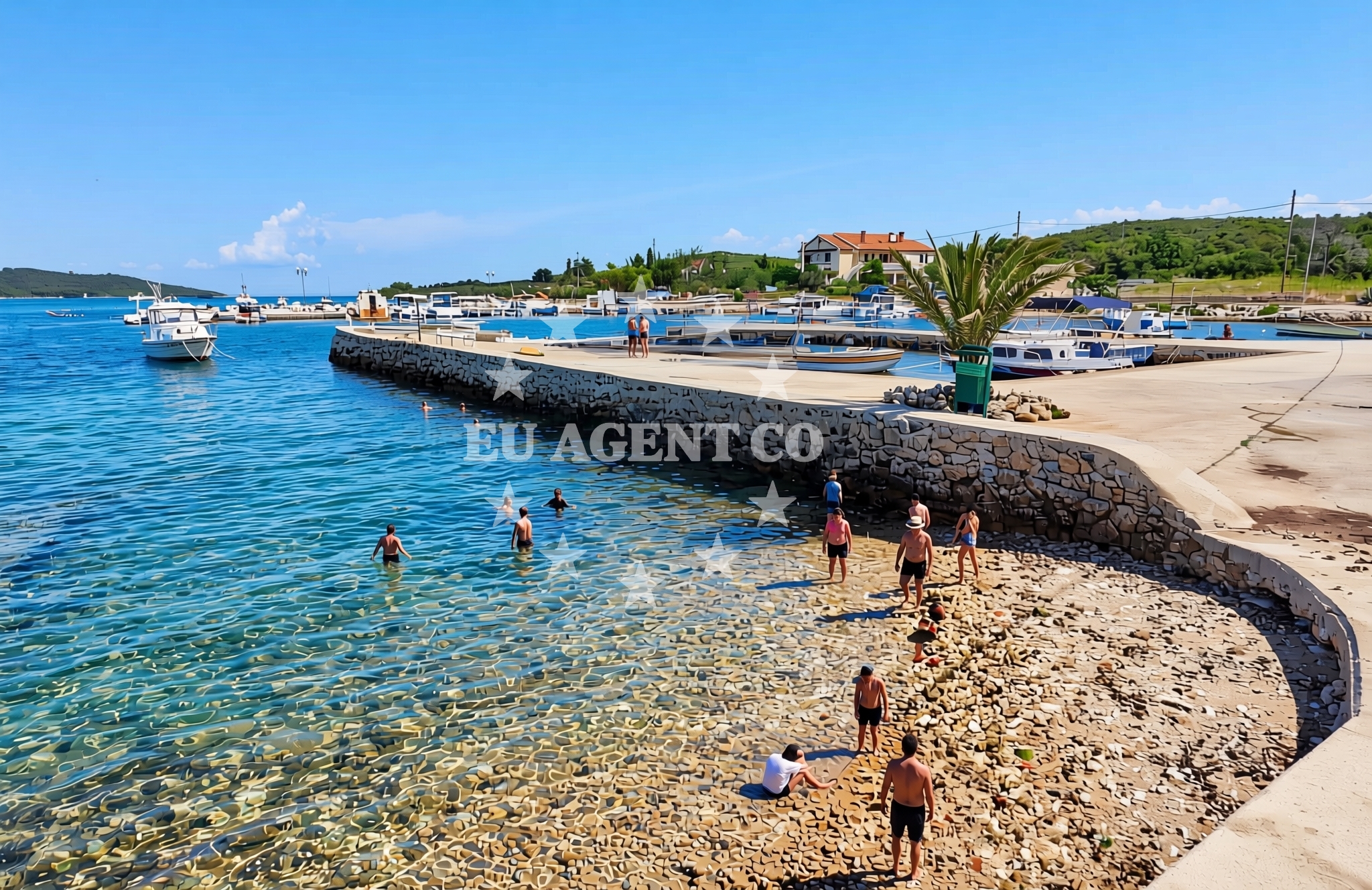 Additional view of Muline sjever, Ugljan (Ugljan) Beach in Muline sjever