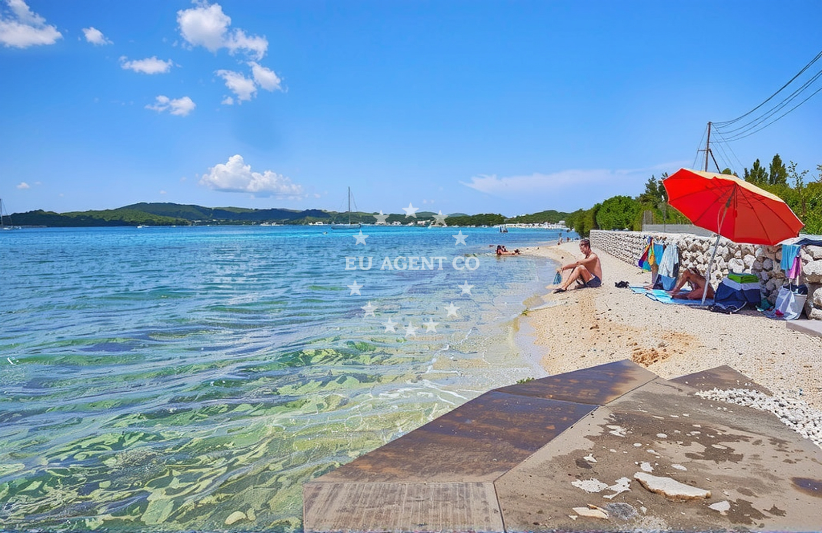 Additional view of Muline Ugljan beach in Mulinska 10, Ugljan