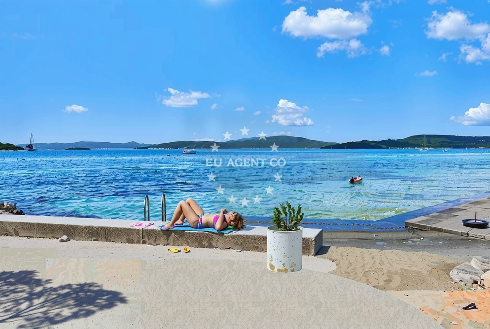 Additional view of Muline Ugljan beach in Mulinska 10, Ugljan