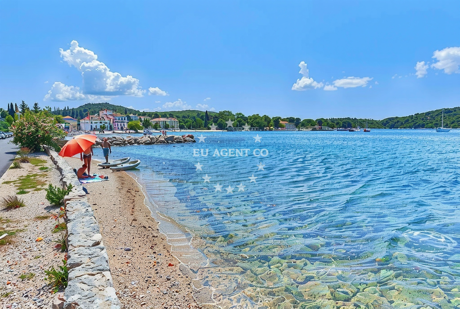 Additional view of Muline Ugljan beach in Mulinska 10, Ugljan