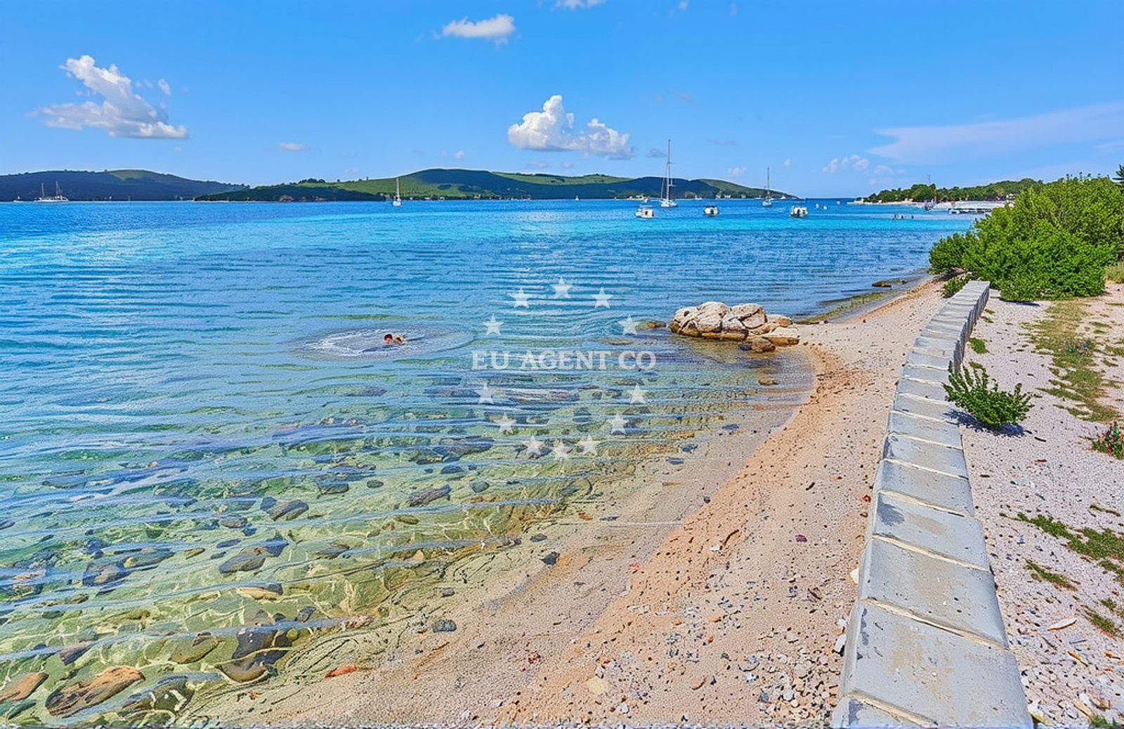 Additional view of Muline Ugljan beach in Mulinska 10, Ugljan