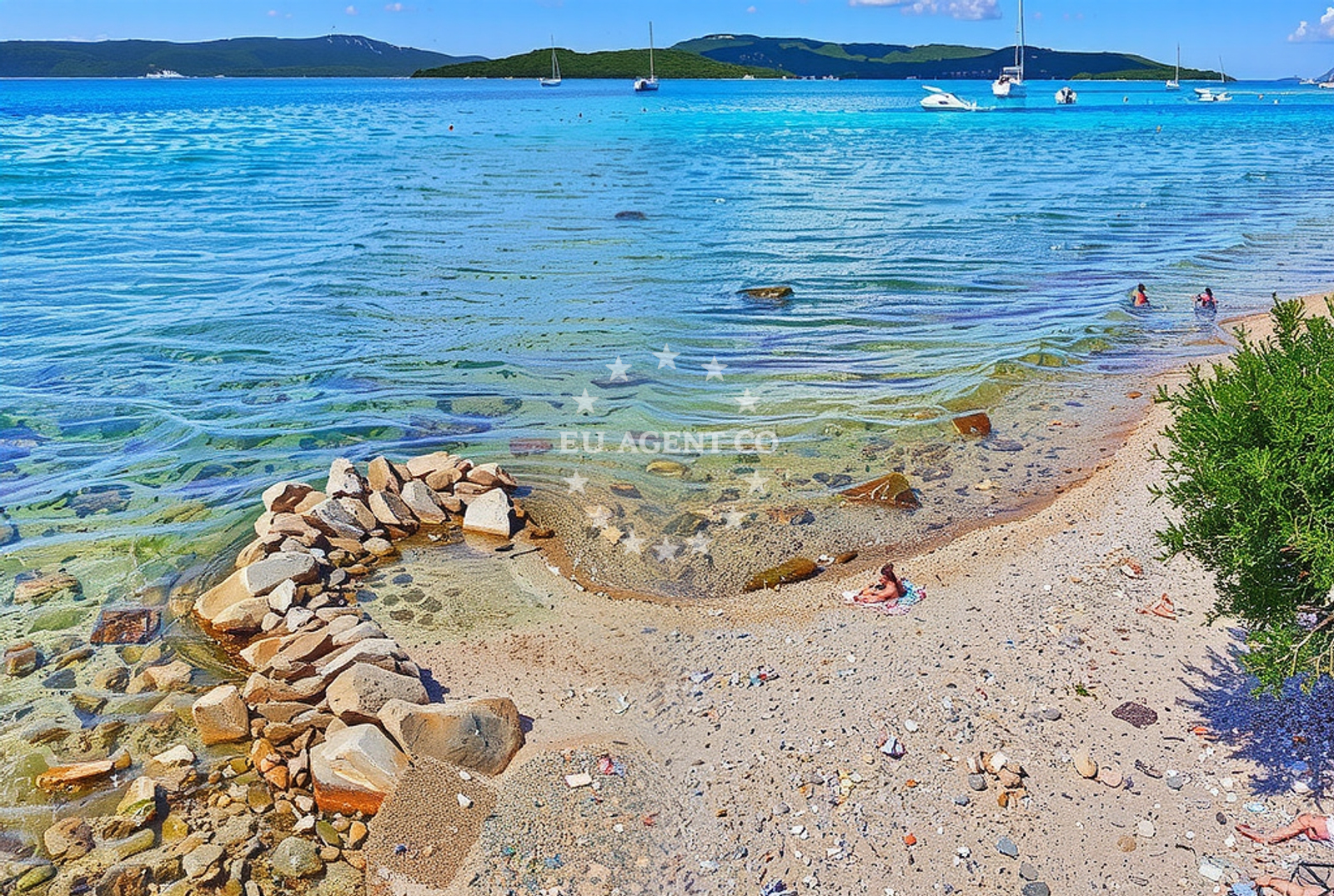 Additional view of Muline Ugljan beach in Mulinska 10, Ugljan