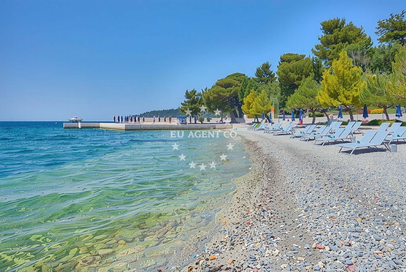Additional view of Mulini beach in A. Smareglia 1A, Rovinj