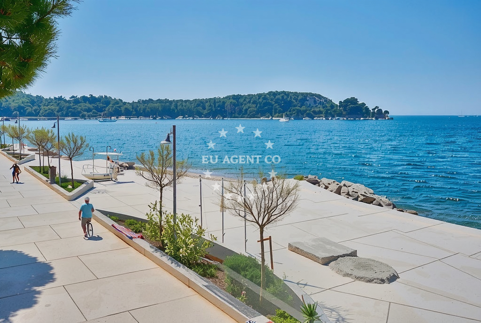 Additional view of Mulini beach in A. Smareglia 1A, Rovinj