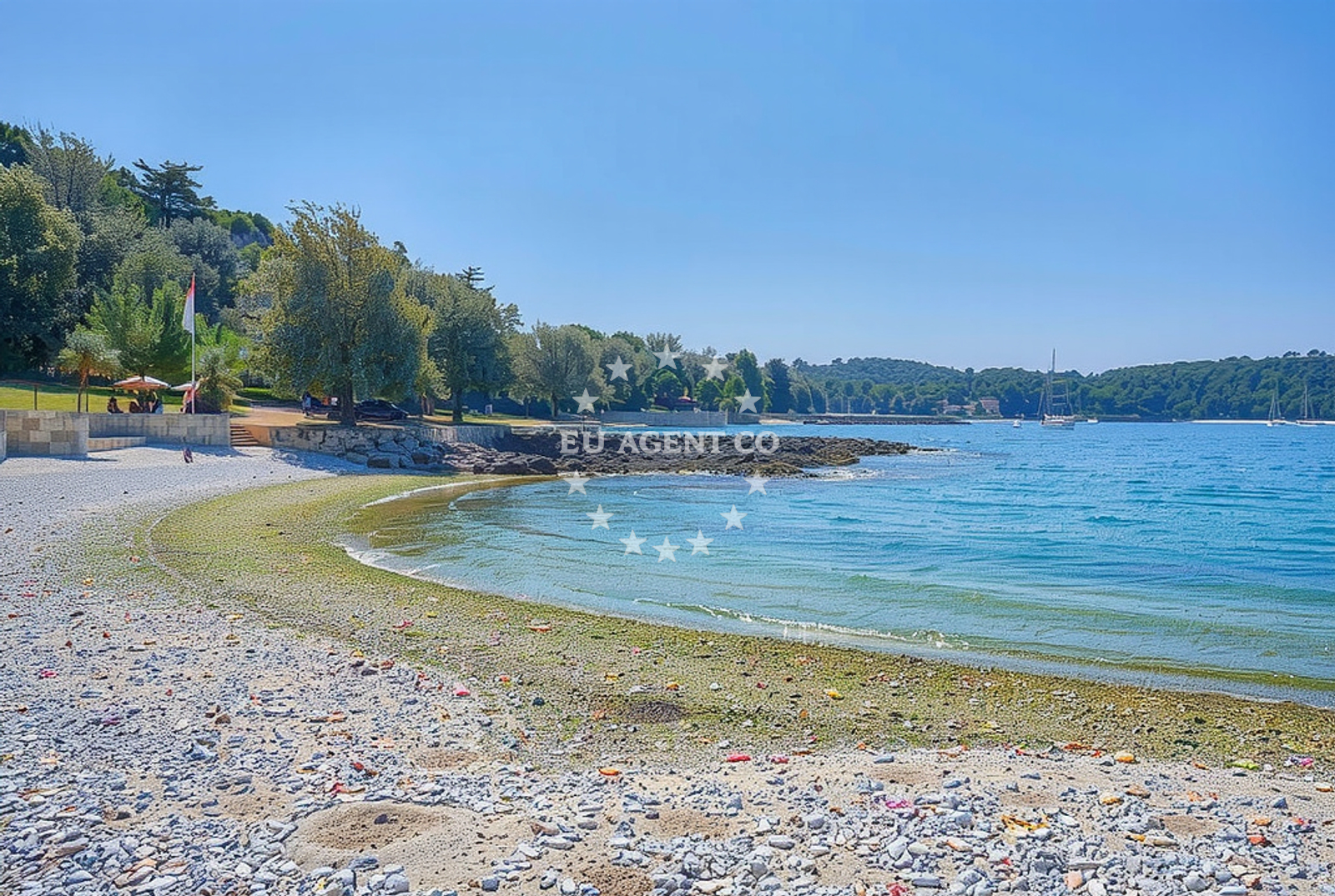 Additional view of Mulini beach in A. Smareglia 1A, Rovinj