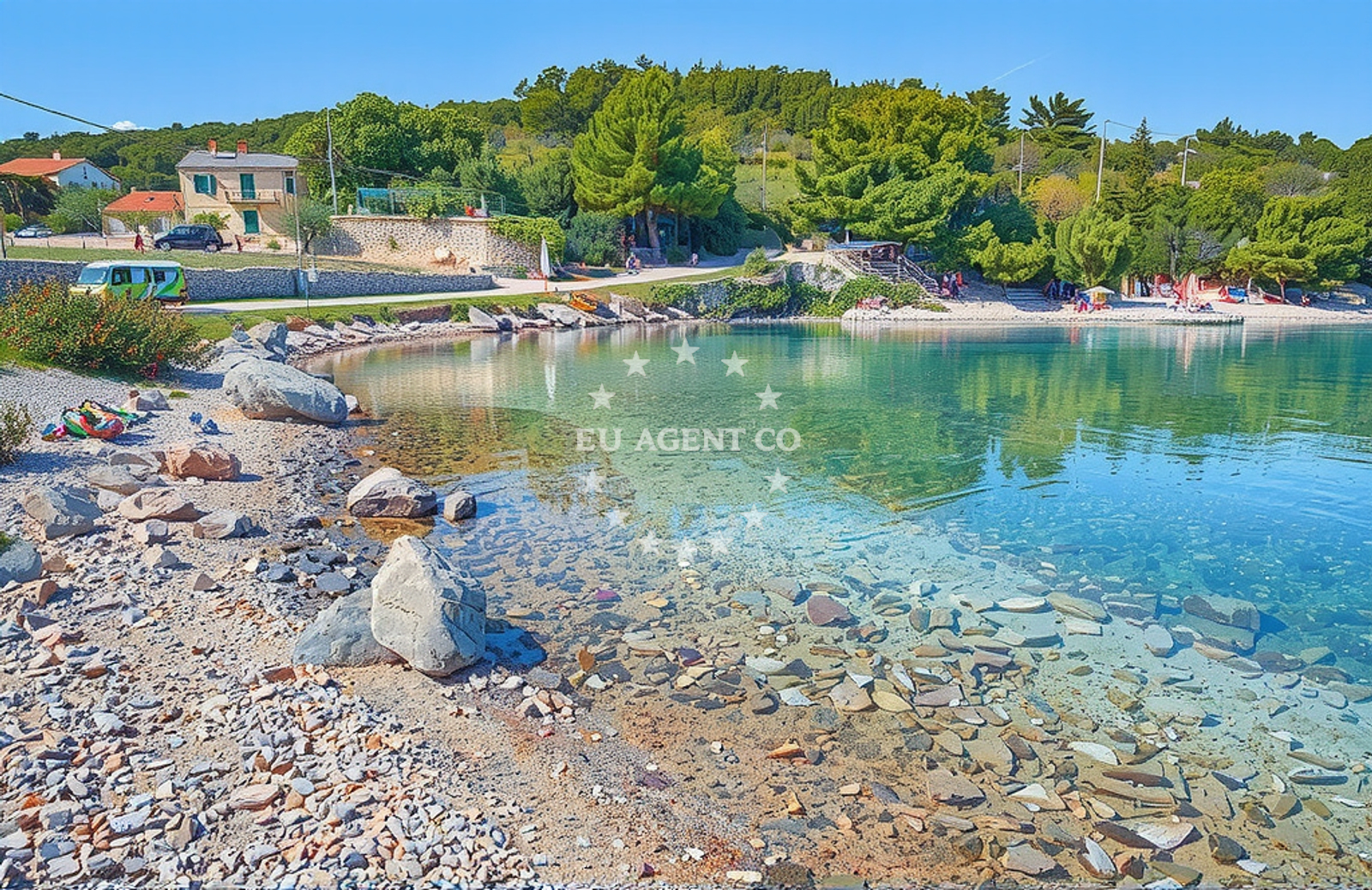 Additional view of Mumanovic beach in UVALA PARJA 9, Rogačić