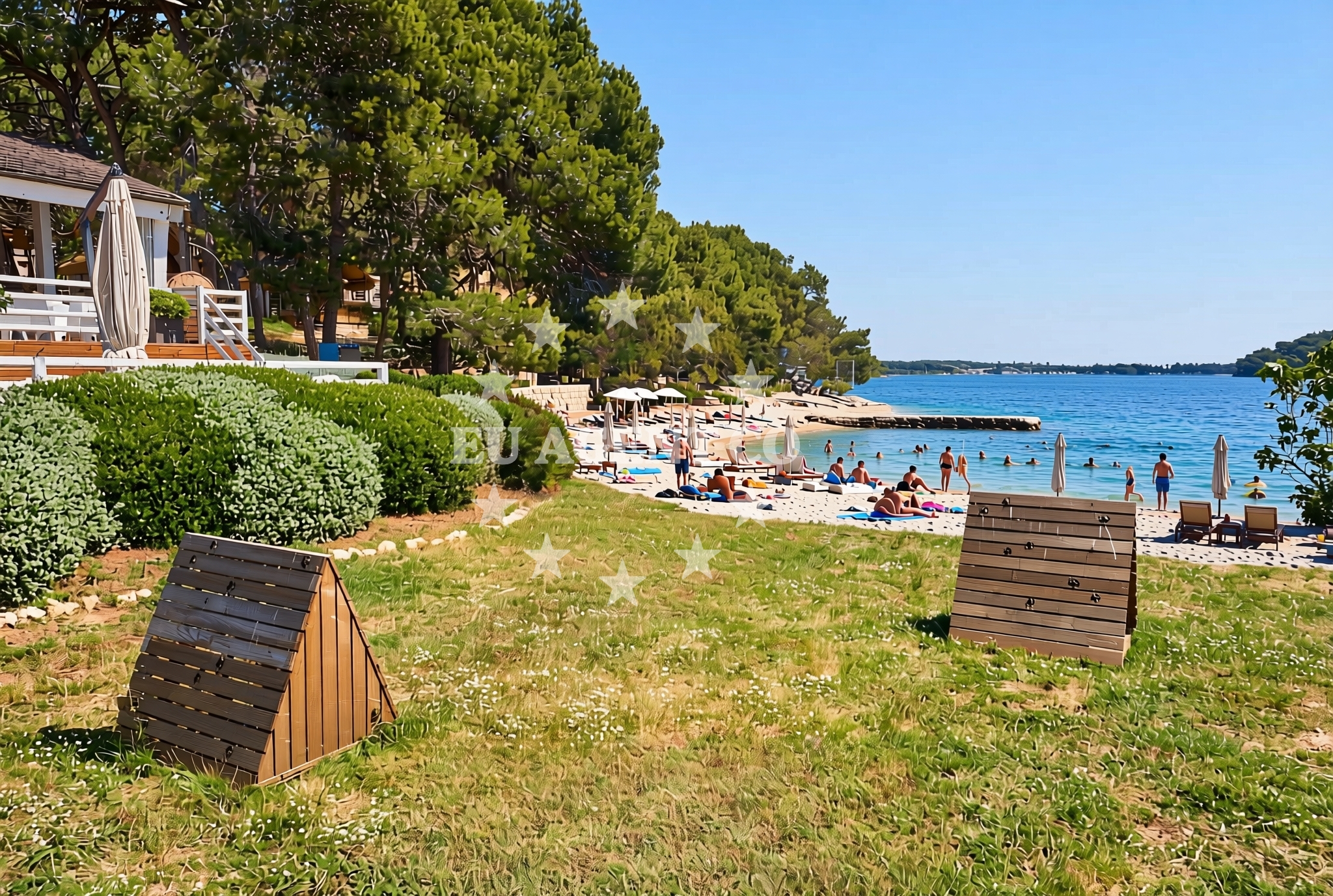 Additional view of Munat (dog beach), Pomer Beach in Munat (plaža za pse)