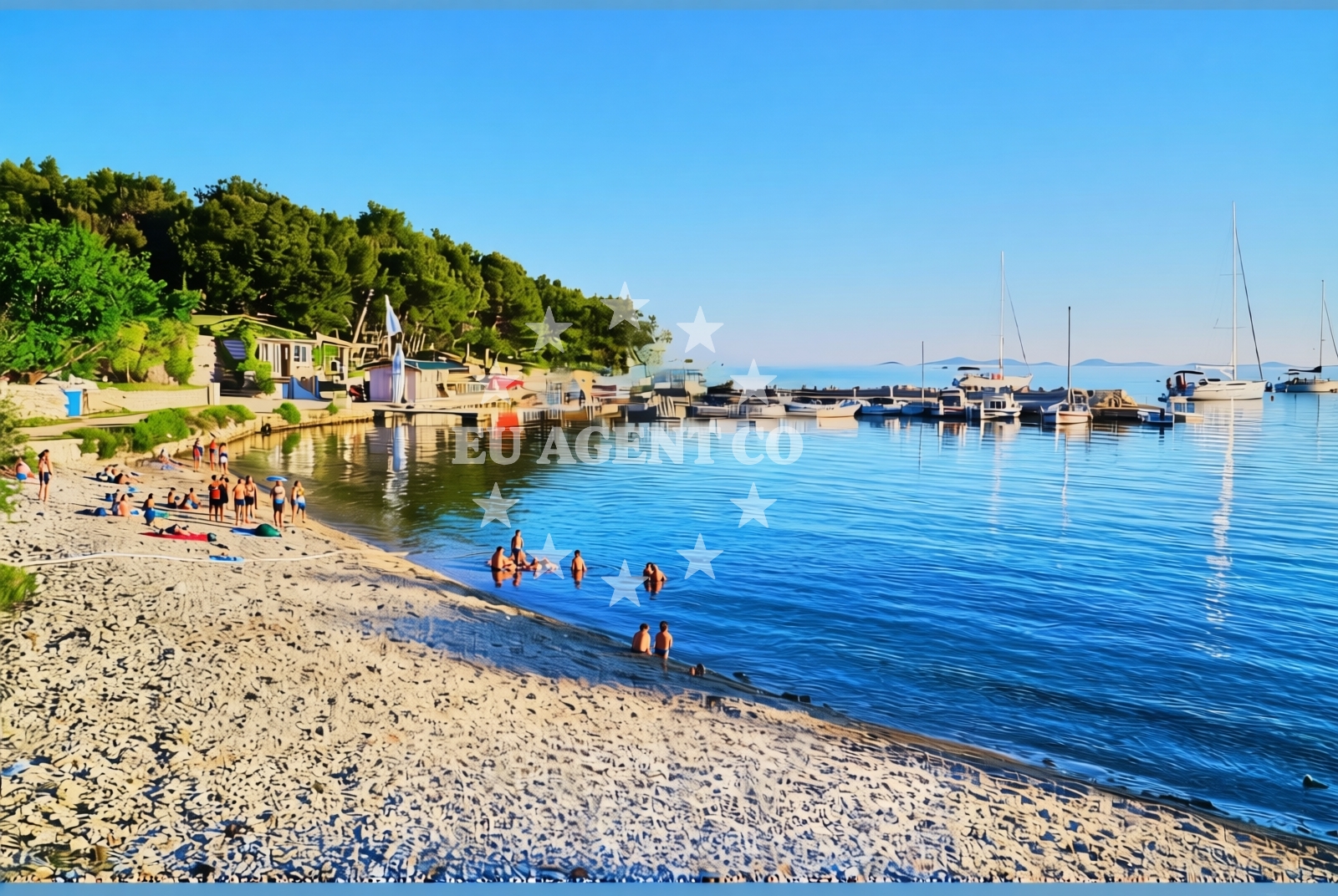 Overview of Murter (Murter): beaches and coves (9) in Murter (Murter)