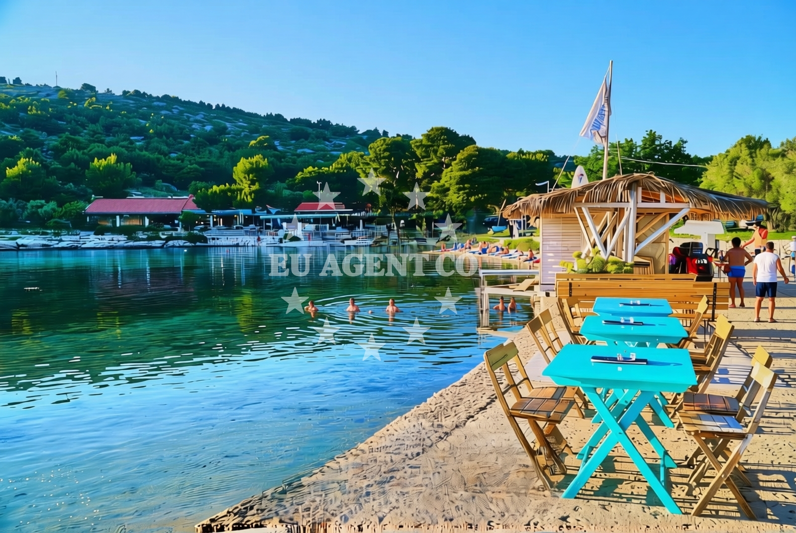 Beach facilities and surroundings at Murter (Murter): beaches and coves (9) in Murter (Murter)
