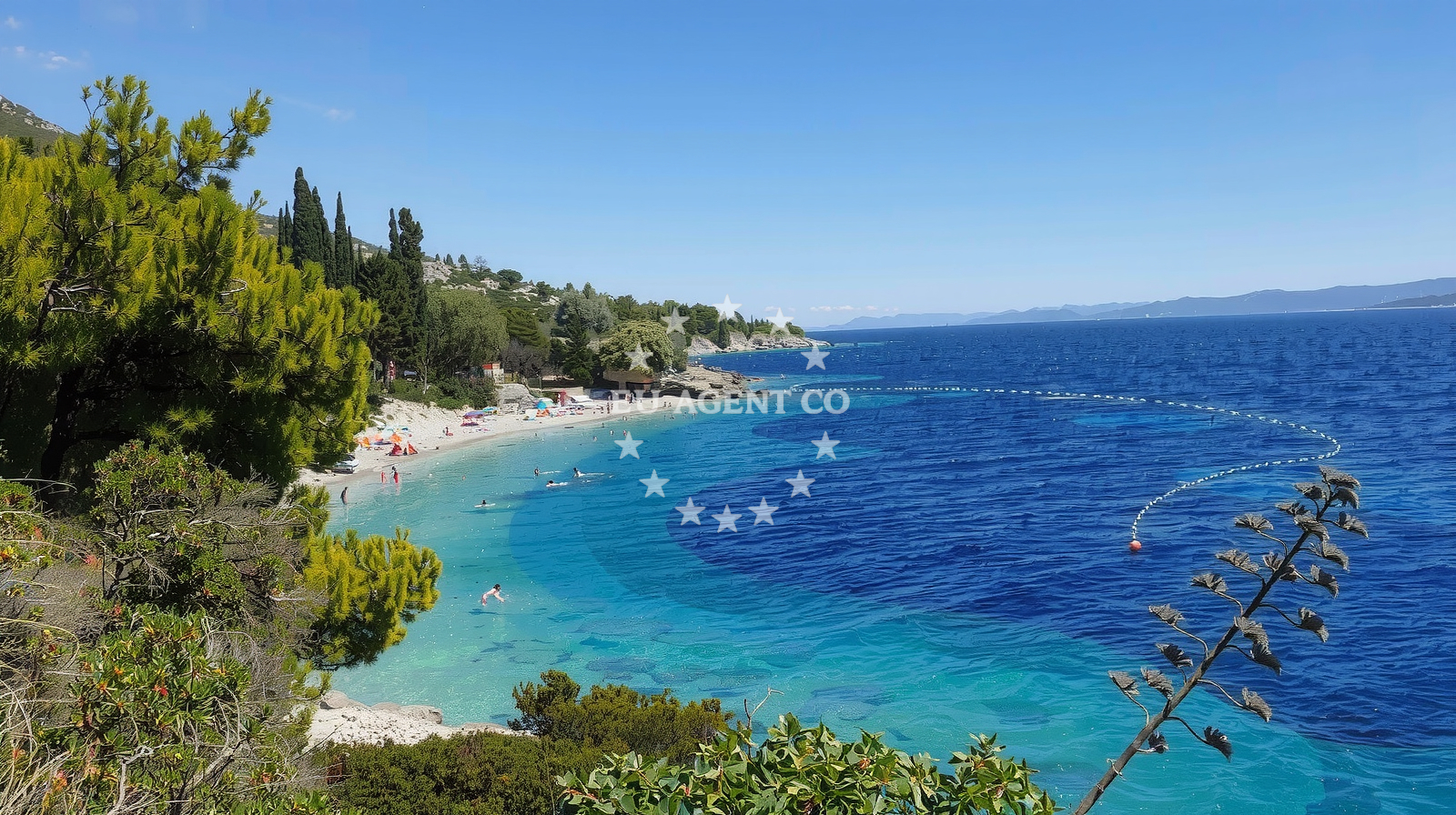 Additional view of Murvica beach in Nereziska 3a 0, Nerežišća