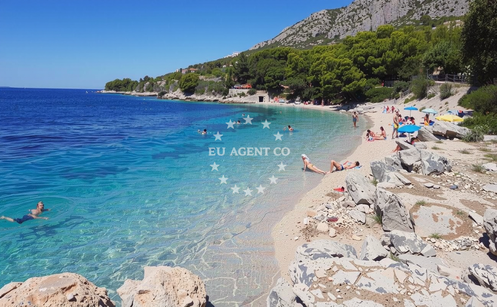 Additional view of Murvica beach in Nereziska 3a 0, Nerežišća