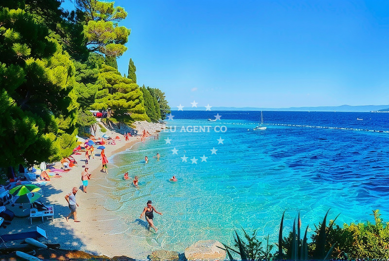 Additional view of Murvica beach in Nereziska 3a 0, Nerežišća