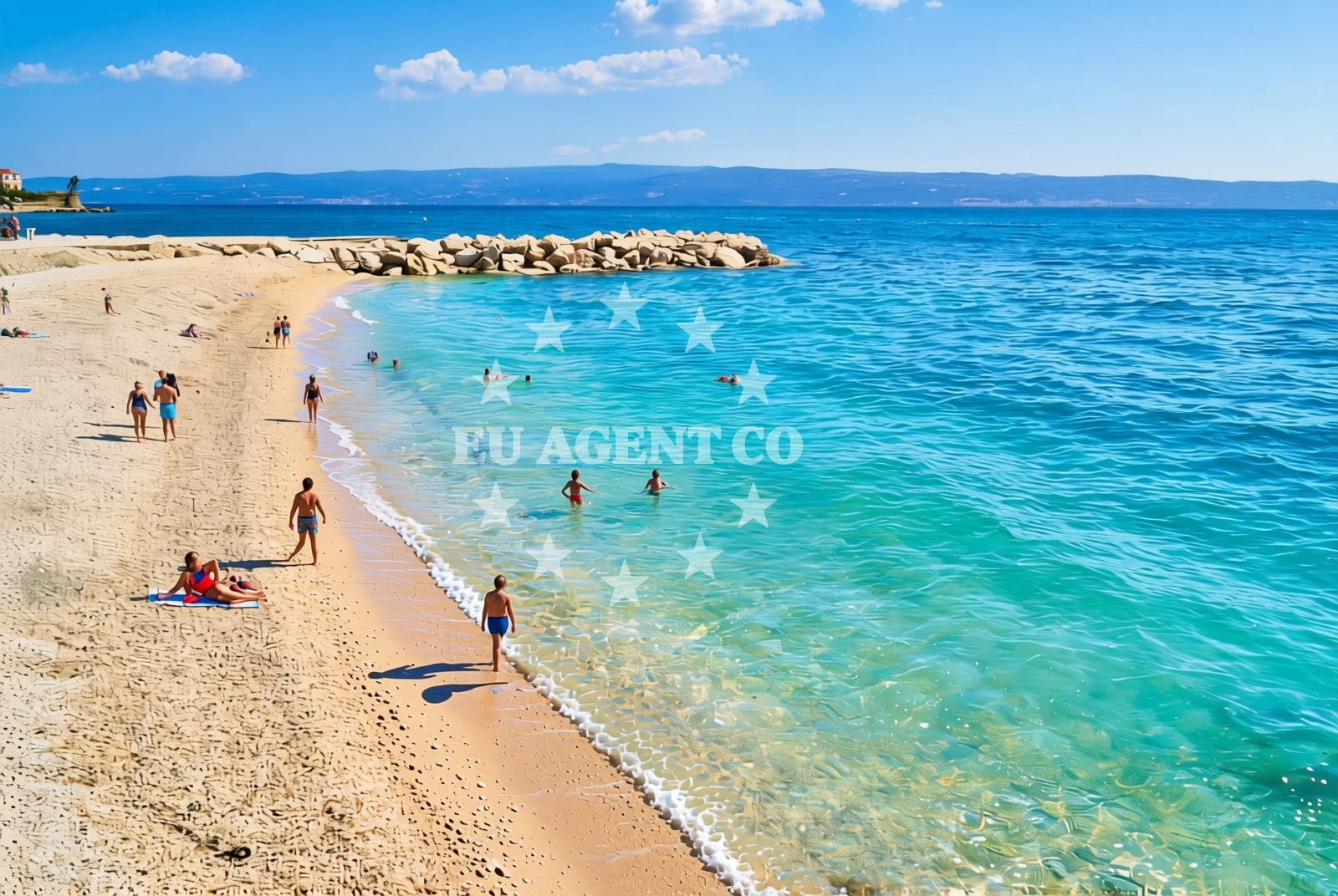 Overview of Mutogras 2, Podstrana - Mutogras Beach in Mutogras 2