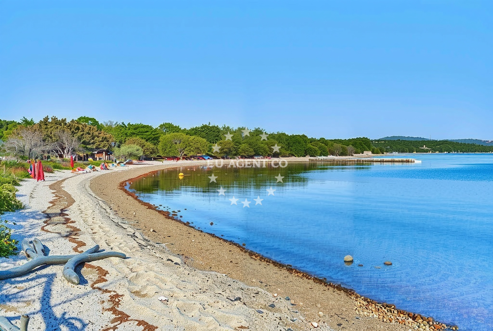 Additional view of Natural Bridge beach in Podanac 10, Veli Rat