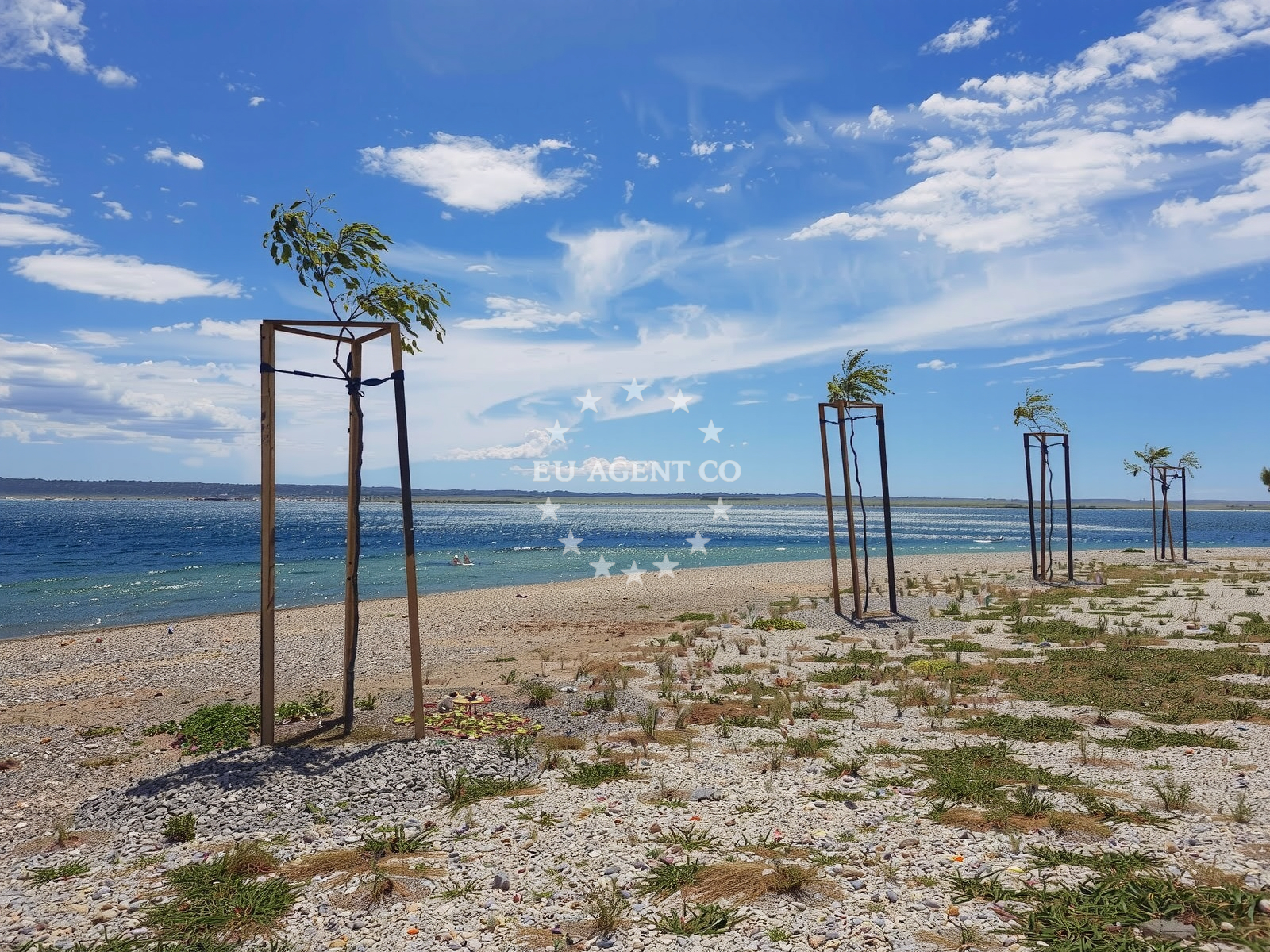 Sea and coastal view of Navis beach in Kozjača 43a, Tribanj-Krušćica