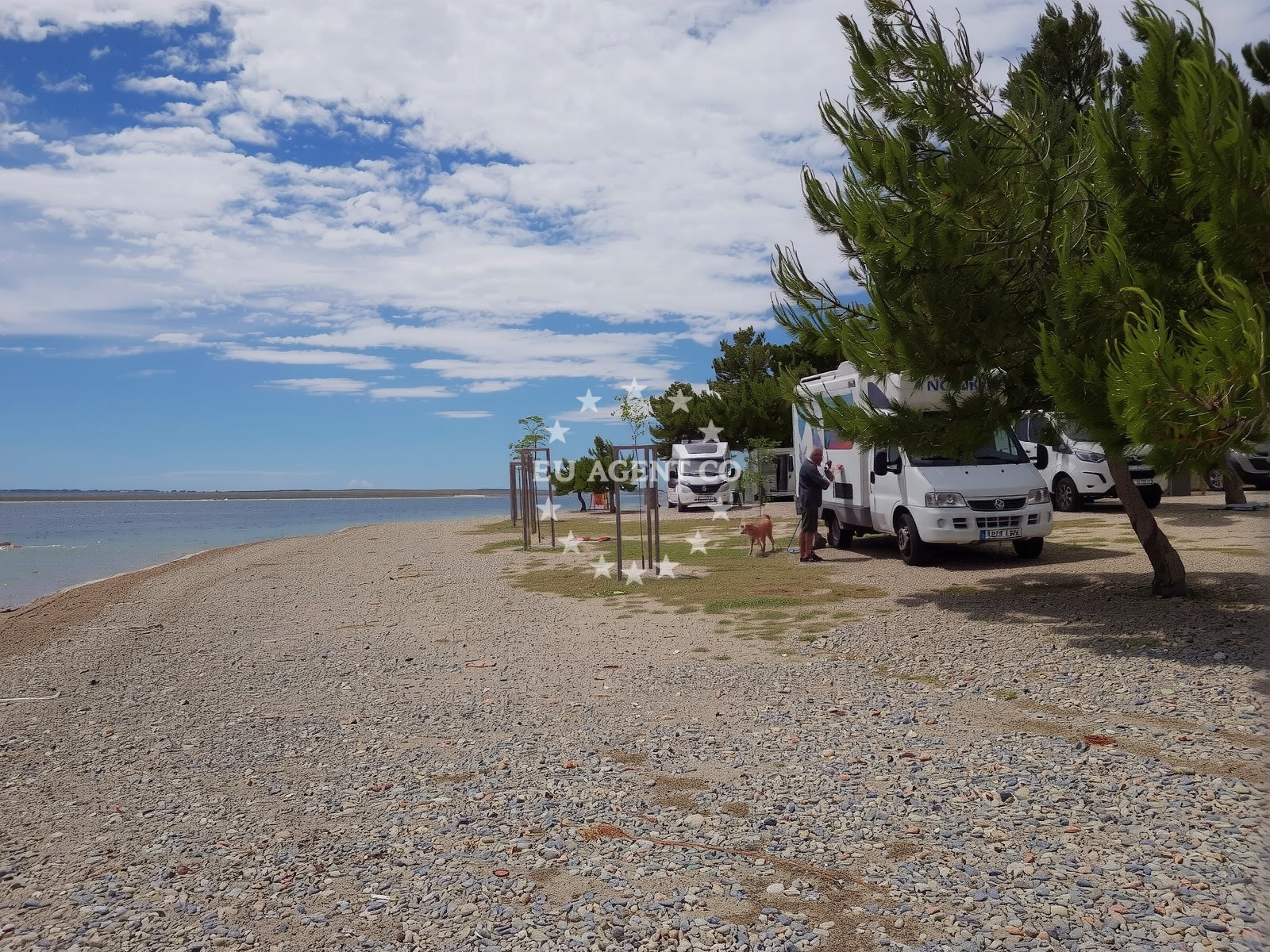 Additional view of Navis beach in Kozjača 43a, Tribanj-Krušćica