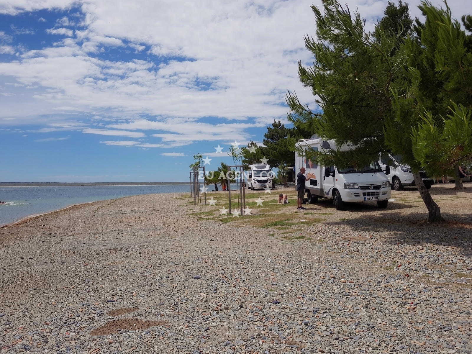 Additional view of Navis beach in Kozjača 43a, Tribanj-Krušćica
