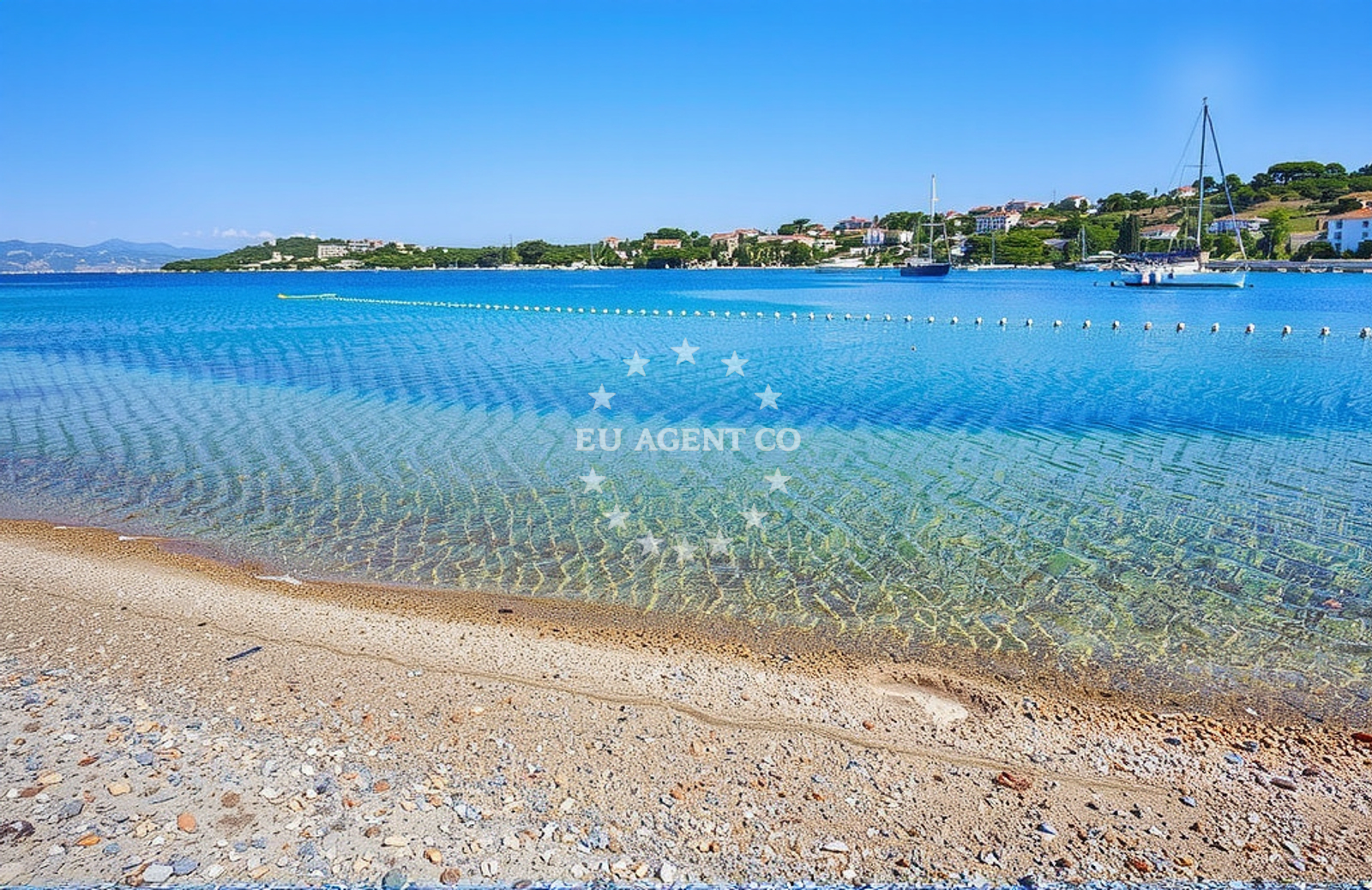 Additional view of Necujam beach in Eugena Buktenice 9, Nečujam