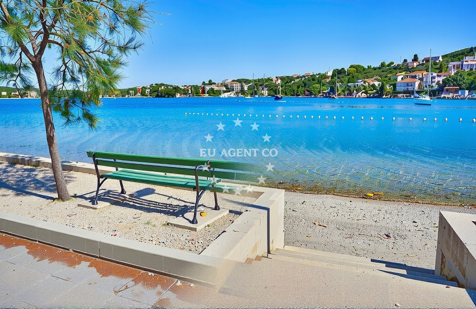 Additional view of Necujam beach in Eugena Buktenice 9, Nečujam