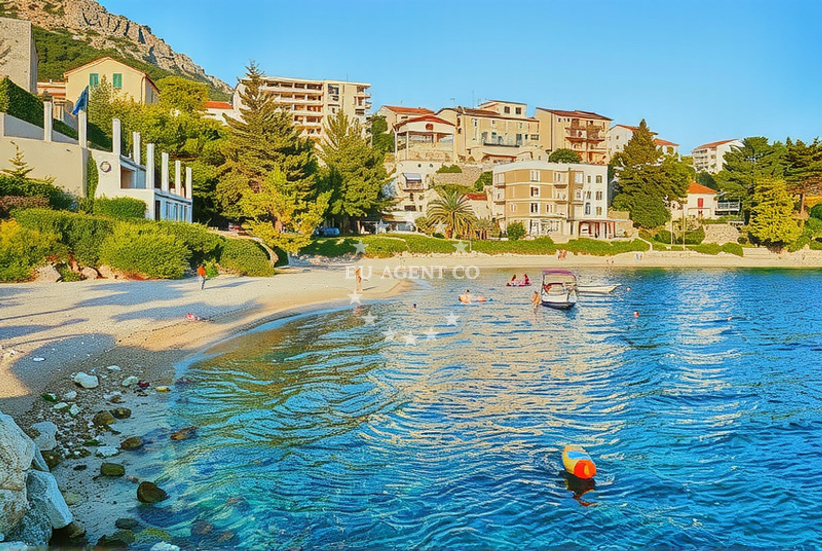Additional view of Nemira beach in , Omiš